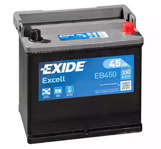 Стартерная аккумуляторная батарея EXIDE EB450